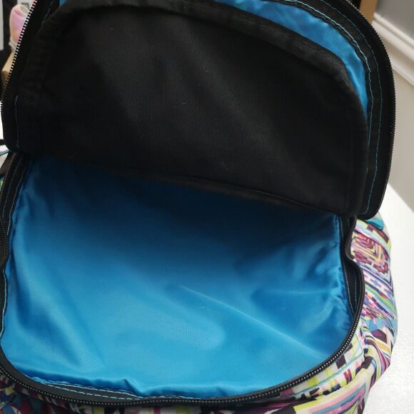 Reaction Kenneth Cole Multi Colored Unisex Zipper Closure Back Pack - Picture 8 of 12